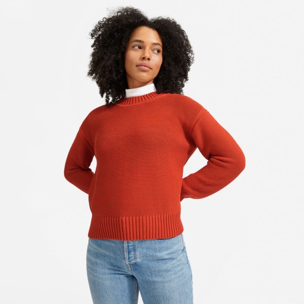 Everlane Link-Stitch Crewneck Sweater